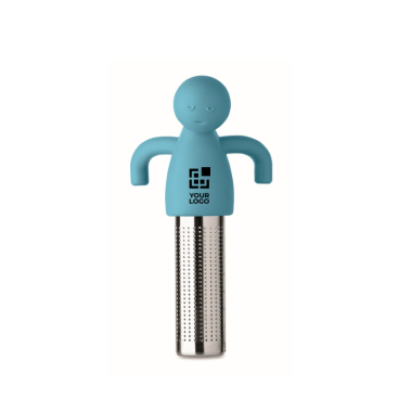 Tee-Infuser Edelstahl mit Silikonfigur