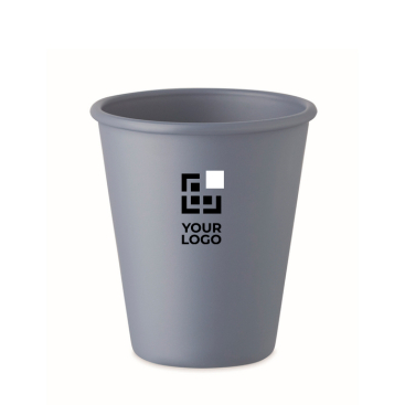 Wiederverwendbarer einwandiger Becher aus Mais, 200 ml