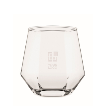 Kurzes Glas für Likör, geometrisch, 300 ml