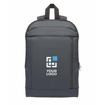 Laptop-Rucksack RPET/PU mit Trolleygurt 16''