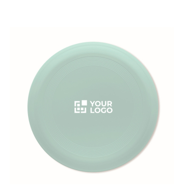 Wurfscheibe aus Ozean-Kunststoff, 21 cm, zum Bedrucken