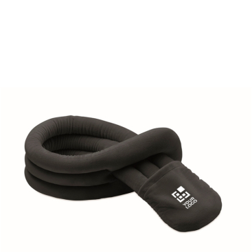 Aufrollbares Reise-Kissen aus Polyester mit Bezug