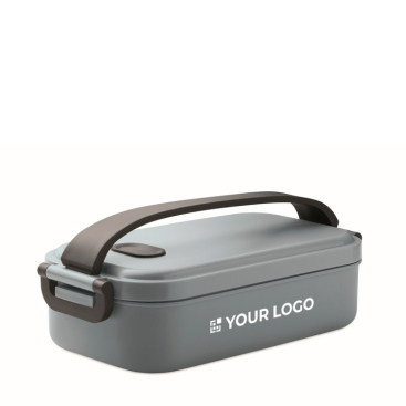 Kunststoff-Lunchbox mit hermetischem Deckel und Verschlüssen 800 ml