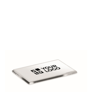 Rechteckiger magnetischer Acryl-Bilderrahmen für den Kühlschrank