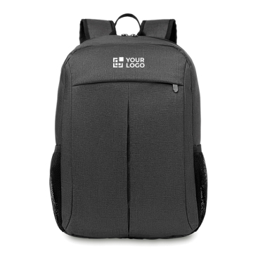 Laptop-Rucksack aus Polyester mit Trolley-Halterung, 15"