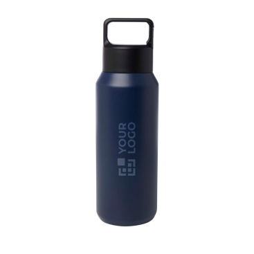 Edelstahlflasche recycelt für Sprudelgetränke 600 ml
