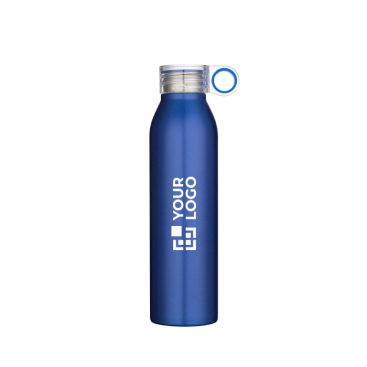 Recycelte Edelstahlflasche mit Rundgriff 650 ml