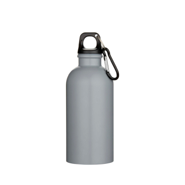 Einwandige matte recycelte Edelstahlflasche 400 ml