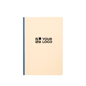 Softcover-Notizbuch aus Zuckerrohr und RPET A5, liniert