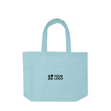 Strandtasche mit weicher Oberfläche und großem Fach