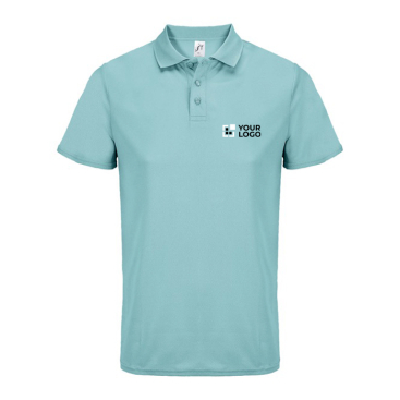 Sport-Polo Recycling-Polyester, kurzarm, 3 Knöpfe 