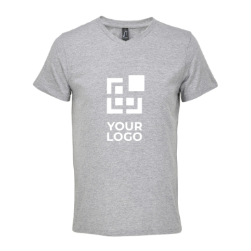 Unisex T-Shirt aus halbgekämmter Baumwolle mit V-Ausschnitt SOL'S