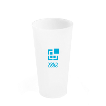Partybecher aus Kunststoff, in Europa hergestellt, einwandig 620ml