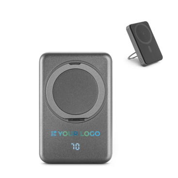 Ökologische externe Magnet-Powerbank mit Ringhalter 10000 mAh