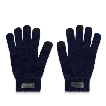 Handschuhe aus recyceltem Polyester rPET mit Touchscreen-Spitzen