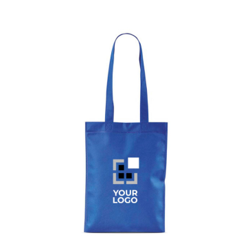 Non-Woven-Tasche mit langen Henkeln, ideal für Einkauf, 70 g/m2 Ansicht mit Druckbereich