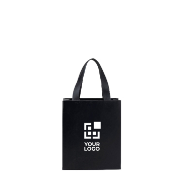 Premium Papiertüte matt mit Stoffgriffen 4 kg