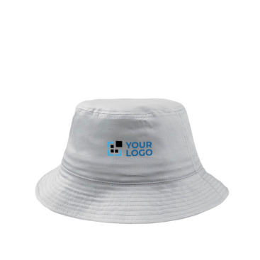 Basecap aus recyceltem Polyester mit 6 Paneelen und Deko am Visier Ansicht mit Druckbereich