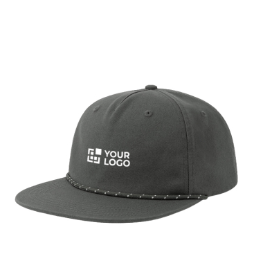 Unstrukturierte 5-Panel-Cap mit recyceltem Flatbrim-Schirm ReTraze®