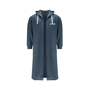 Bademantel mit Kapuze Baumwolle/Poly S/M