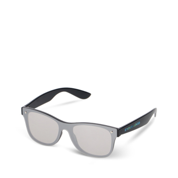 Sonnenbrille mit Spiegelgläsern UV400 und farbigen Bügeln