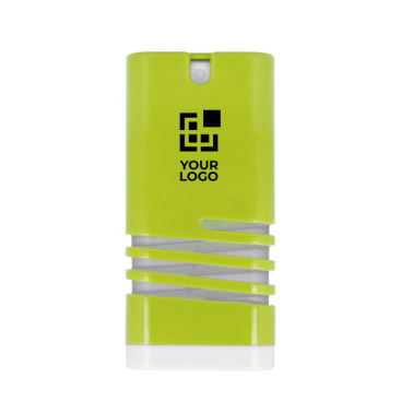 Handreiniger-Spender mit Farbdesign, 20 ml Ansicht mit Druckbereich