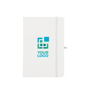 A5 Notizbuch aus PU mit Haftnotizen und Innentasche