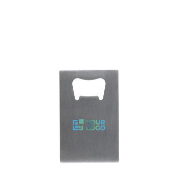 Kreditkarten-Flaschenöffner aus Edelstahl