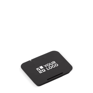 Kabelloses Ladegerät und Handyhalter mit glatter Oberfläche, 5 W Ansicht mit Druckbereich