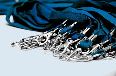 Lanyards mit Karabiner