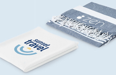 Handtuch mit Logo