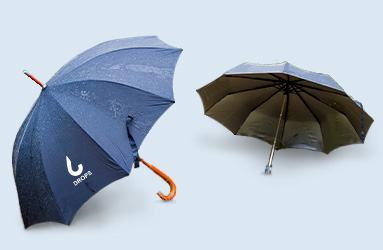Regenschirmtypen