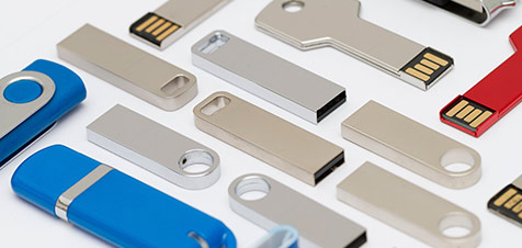 USB-Sticks als Speichermedium